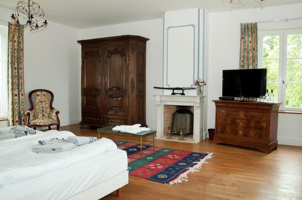 Domaine De La Fauconnie Hotel Campsegret Værelse billede